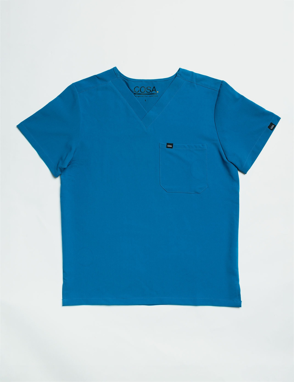 Blue Female Scrub Top