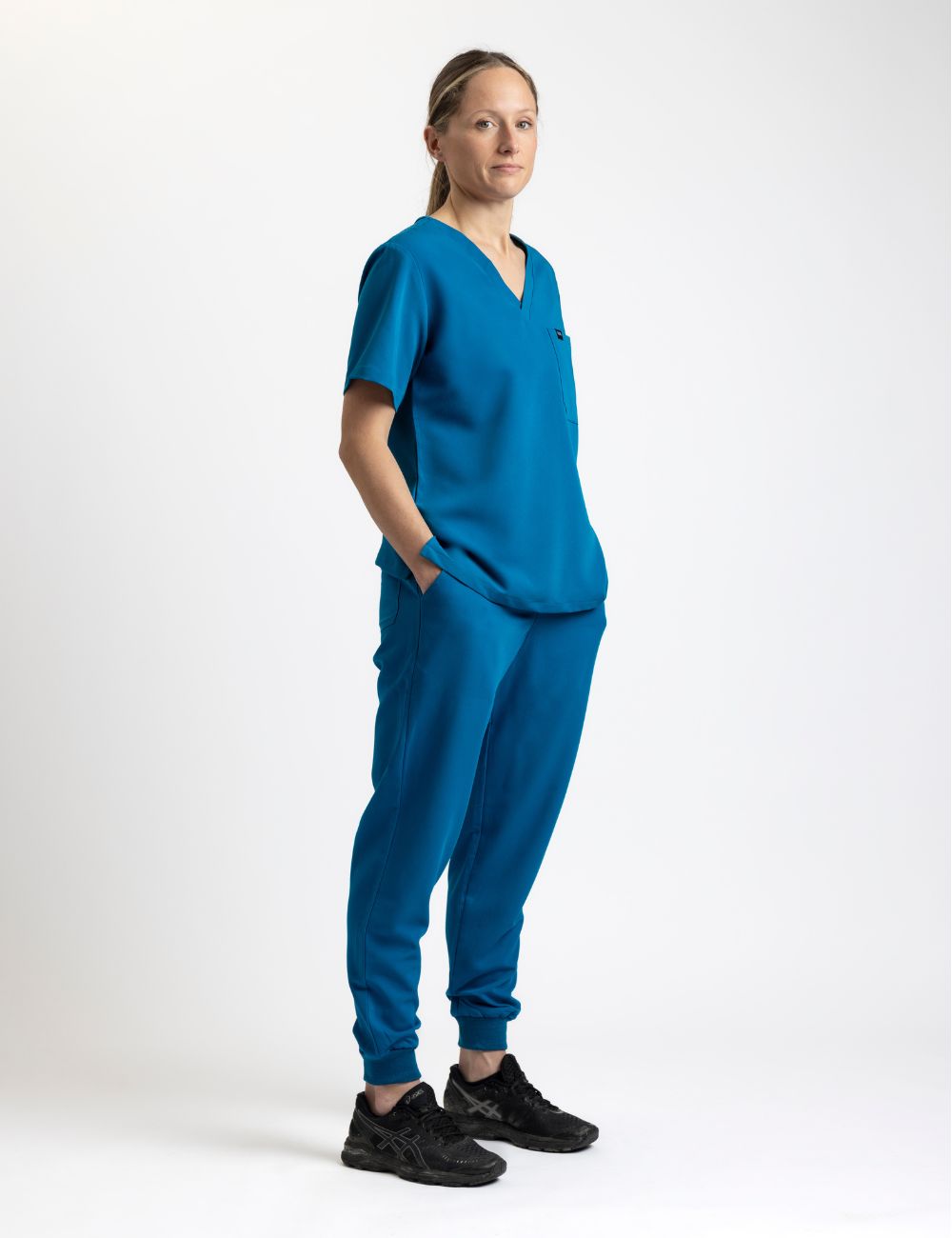 Female blue scrub set – Cosa Workwear
