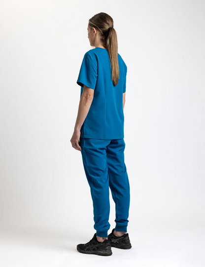 Female blue scrub set – Cosa Workwear