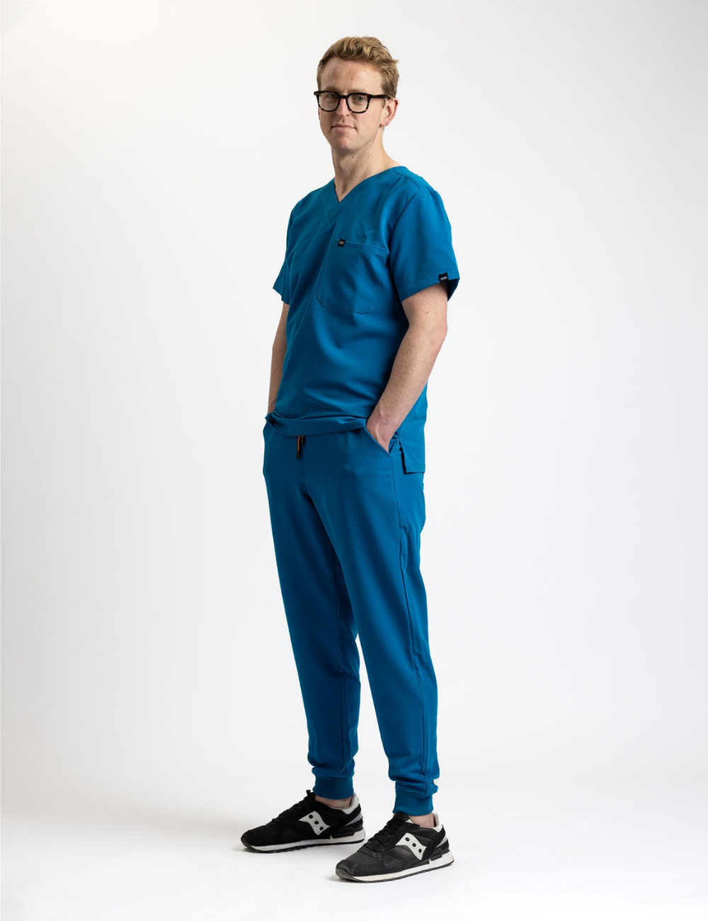 Men’s blue scrub set – Cosa Workwear