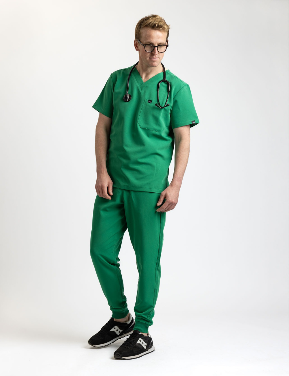 Men’s green scrub set – Cosa Workwear