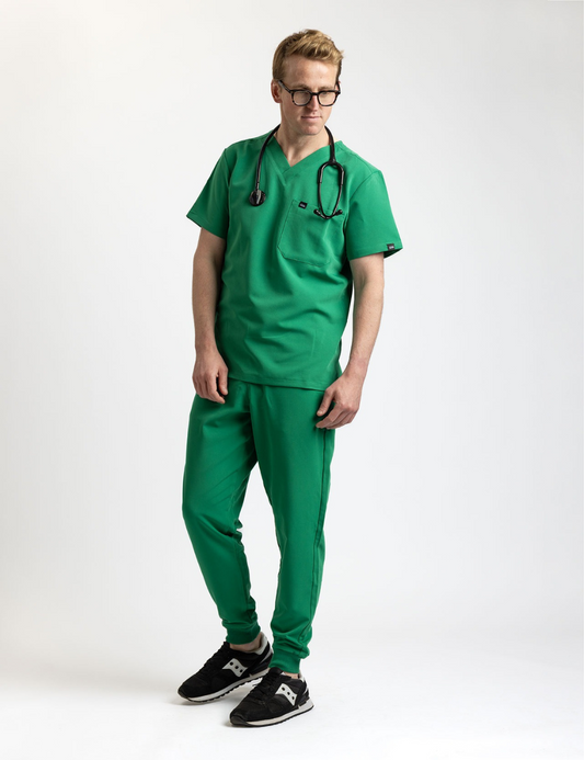Men’s green scrub set – Cosa Workwear