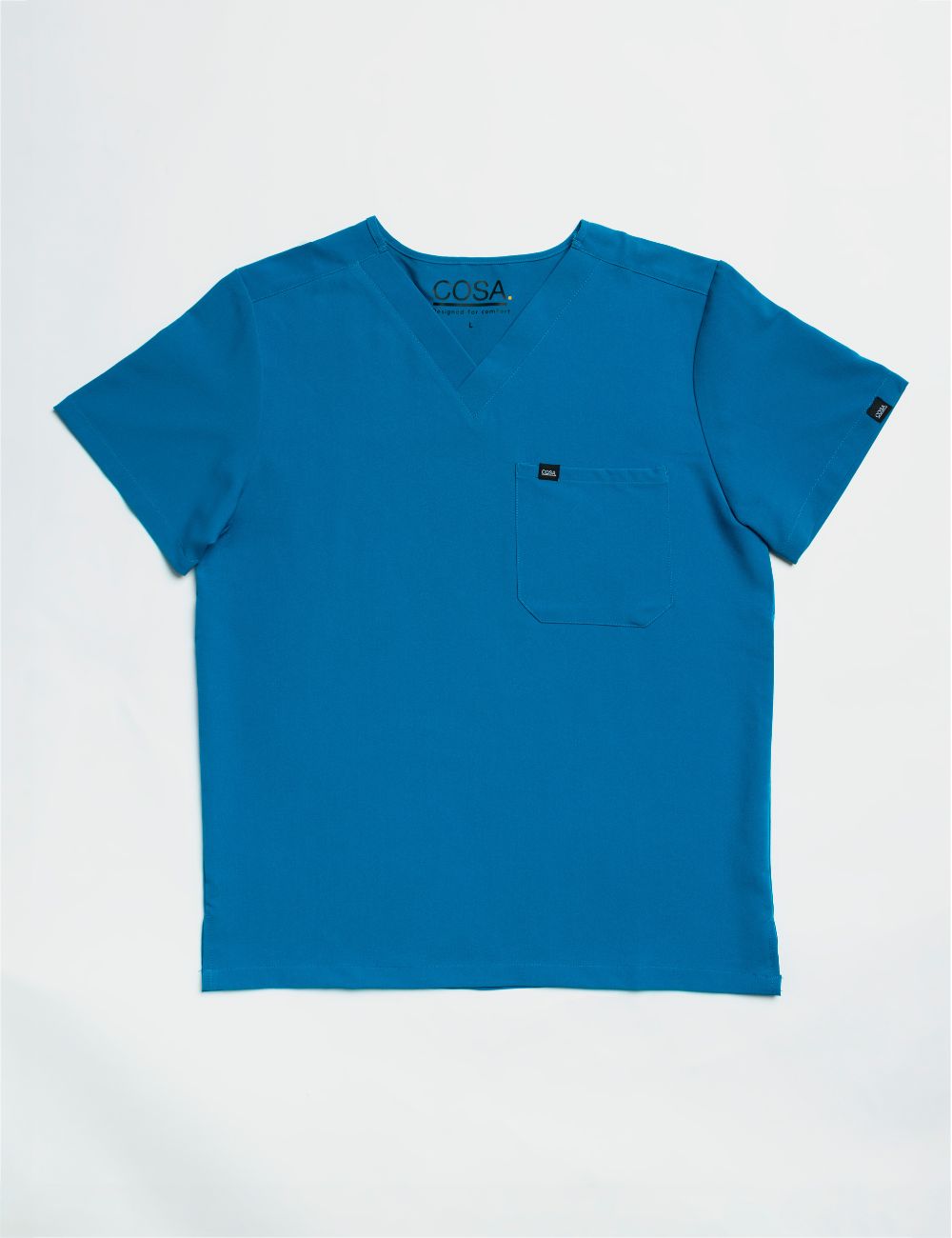 Male blue scrub top– Cosa Workwear