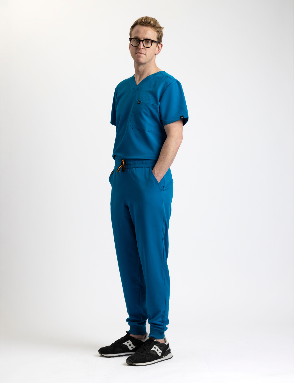 Male blue scrub set – Cosa Workwear